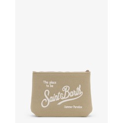 Aline canvas clutch