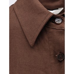 Arigliano linen and viscose chemisier dress