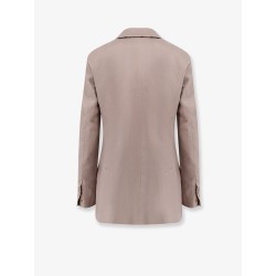 Mxsfeltro silk blazer