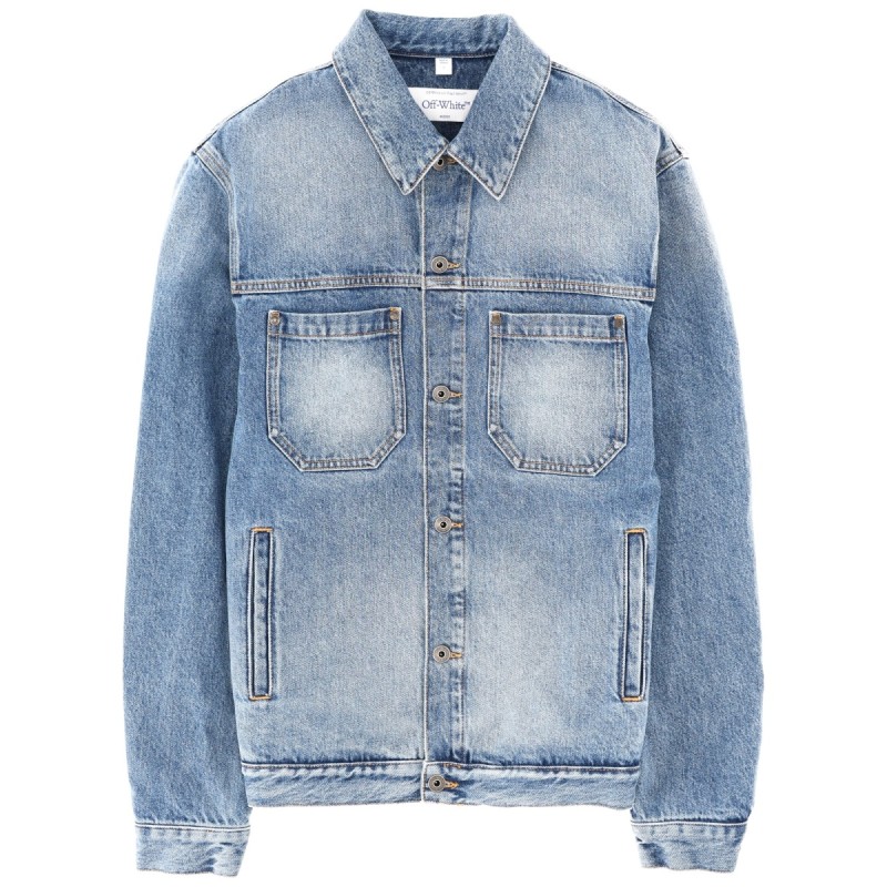 DENIM JACKET WITH PRINT
