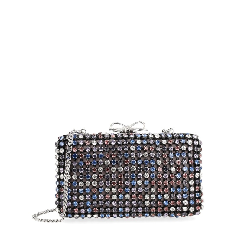 "CRYSTAL CHAINMAIL" CLUTCH BAG