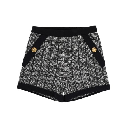 COTTON TWEED SHORTS
