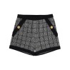 COTTON TWEED SHORTS