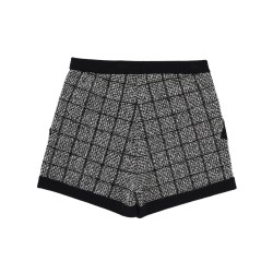 COTTON TWEED SHORTS