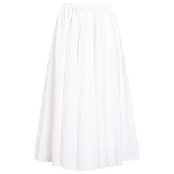 COTTON MIDI SKIRT