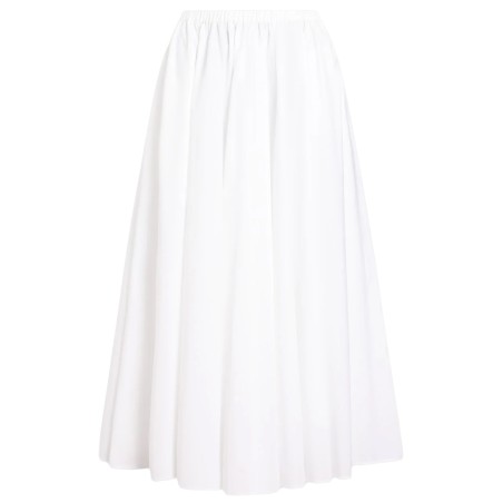 COTTON MIDI SKIRT