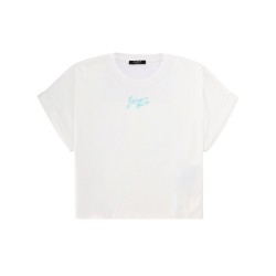 CROPPED T-SHIRT WITH LOGO