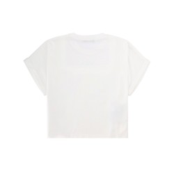 CROPPED T-SHIRT WITH LOGO