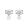 "BOW PEARL" EARRINGS