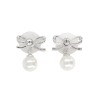 "BOW PEARL" EARRINGS