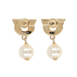 "HOOK" EARRINGS WITH PEARLS