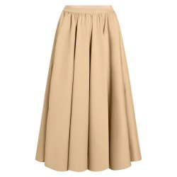 COTTON MAXI SKIRT