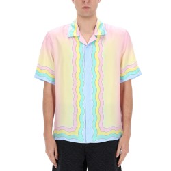 "FLAMING TENNIS BALL" SHIRT