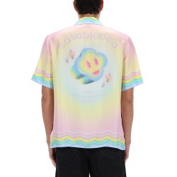 "FLAMING TENNIS BALL" SHIRT