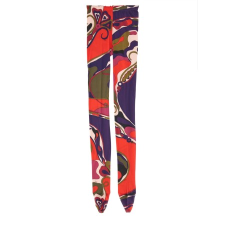 ORCHID PRINT TIGHTS