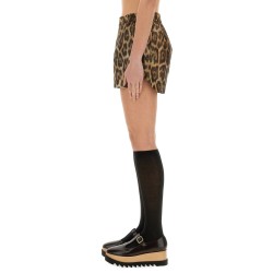 SHORTS WITH ANIMAL PATTERN