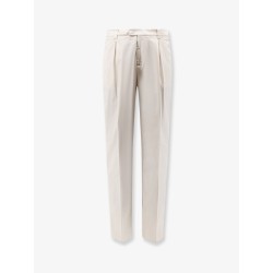 Stretch cotton trousers