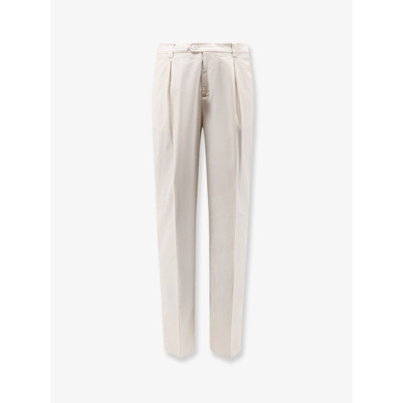Stretch cotton trousers