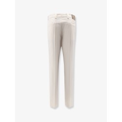 Stretch cotton trousers