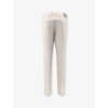 Stretch cotton trousers
