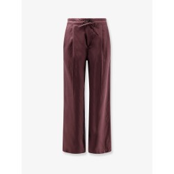 Cotton and linen trousers