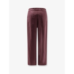 Cotton and linen trousers