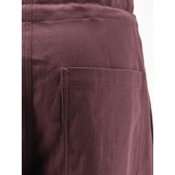 Cotton and linen trousers