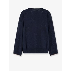 Linen and cotton sweater