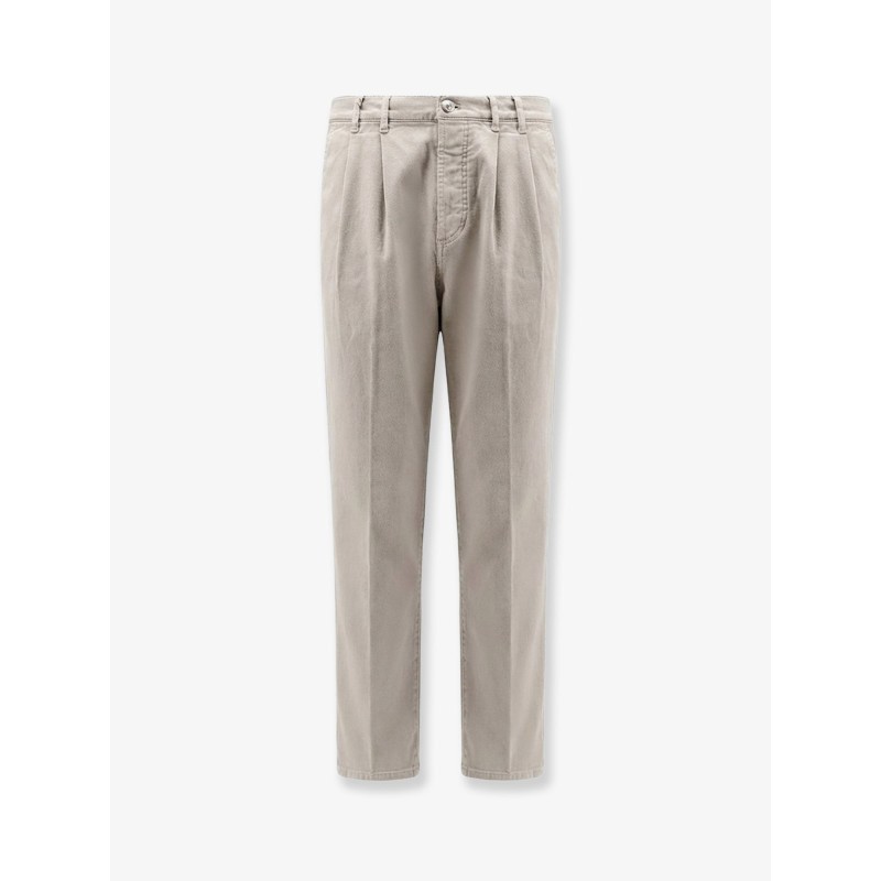 Stretch canvas trousers