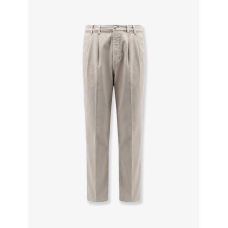 Stretch canvas trousers