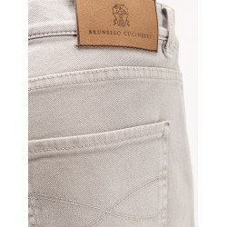 Stretch canvas trousers