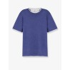 Silk and cotton blend T-shirt