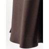 Satin long skirt