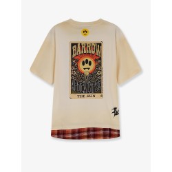 Cotton T-shirt with front print