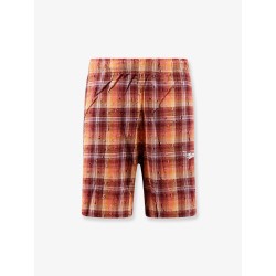 Viscose and cotton blend bermuda shorts