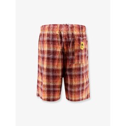 Viscose and cotton blend bermuda shorts