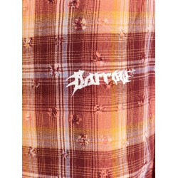 Viscose and cotton blend bermuda shorts