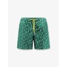 Nylon swim trunks with all-over Tonic Water print