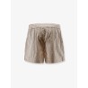 Amani cotton Bermuda shorts with striped pattern