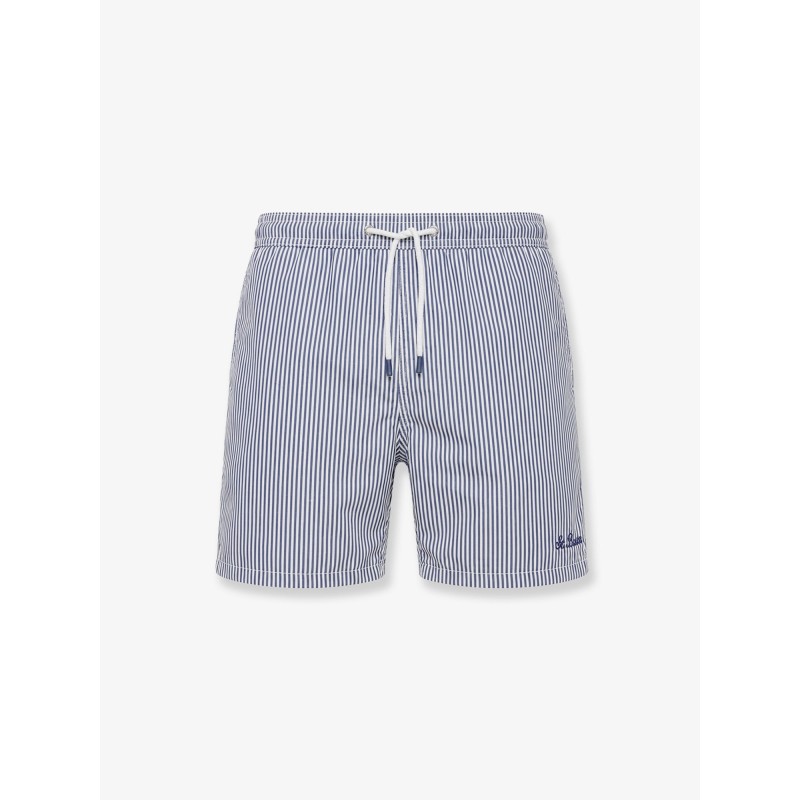 Patmos swim trunks with striped motif