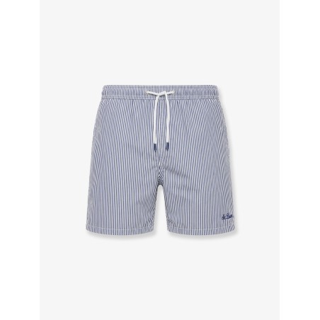Patmos swim trunks with striped motif