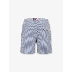 Patmos swim trunks with striped motif