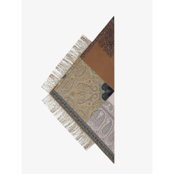 Multicolored silk shawl