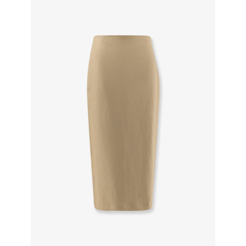 Mxsveranda linen midi skirt