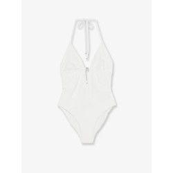 Nylon one-piece swimsuit
