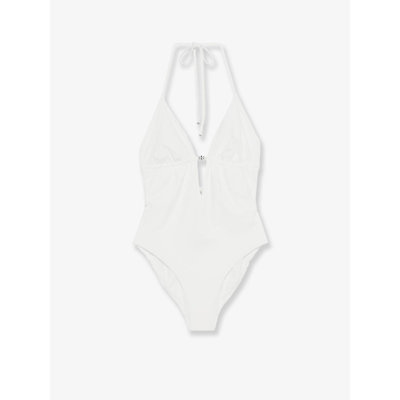 Nylon one-piece swimsuit