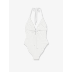 Nylon one-piece swimsuit