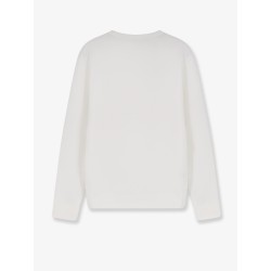 Cotton blend sweatshirt with iconic embroidery