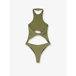 Nylon one-piece swimsuit