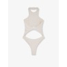 Nylon one-piece swimsuit